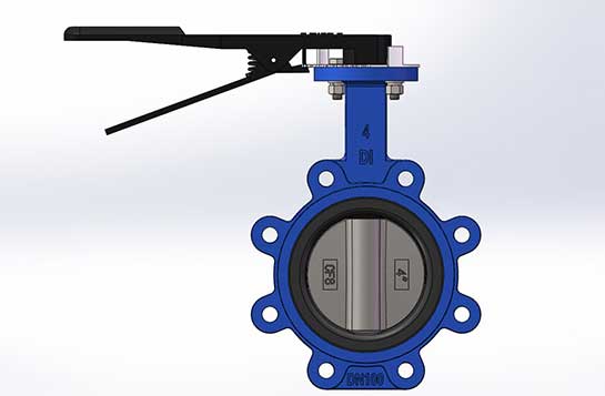 Lug Type Wafer Butterfly Valve